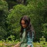 The Duchess of Sussex foraging for food in the Montecito garden on her Netflix show, With Love, Meghan.