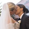 Sam Kerr and Kristie Mewis married at a grand villa in Swan Valley on New Year’s Eve.