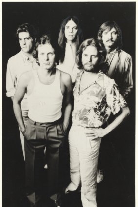 The Eagles: from left, Glen Frey, Don Henley, Timothy Schmit, Don Felder and Joe Walsh in a 1980 publicity shot.