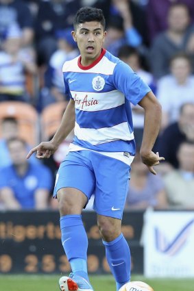 Luongo in action for QPR.