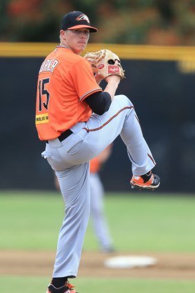 Cavalry starter Colton Turner started his first ABL game.