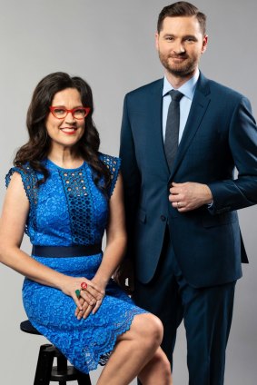 Annabel Crabb and Charlie Pickering will host new weekly panel show Tomorrow Tonight.