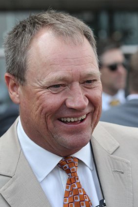 Tony McEvoy is hoping Alpine Eagle will fare well this weekend.