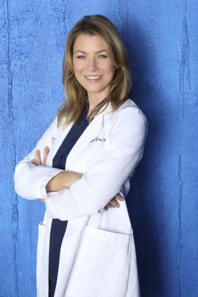 Grey's Anatomy with Ellen Pompeo as Meredith Grey.