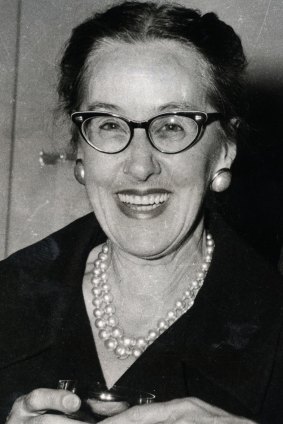 Connie Robertson,  the former Herald women's editor. 