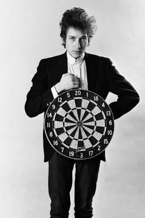 Bob Dylan in New York in 1965.