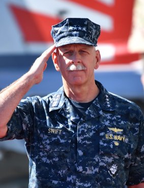 Commander of the Pacific Fleet, Admiral Scott Swift.