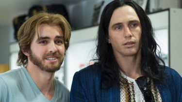 Brothers Dave (left) and James Franco star in The Disaster Artist.