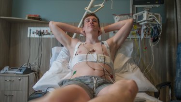Tarran Savage, 22, suffered cardiac arrest while playing indoor soccer in Kaleen, and was resuscitated by his mate on the field.