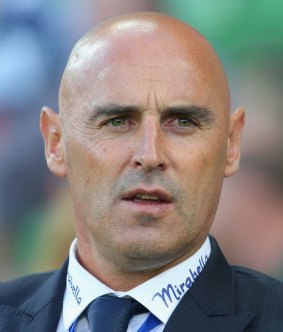 Melbourne Victory coach Kevin Muscat.