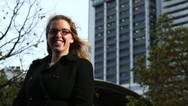 Natasha Langdon has invested some money with a peer-to-peer lender where she is earning more than 8 per cent. 
