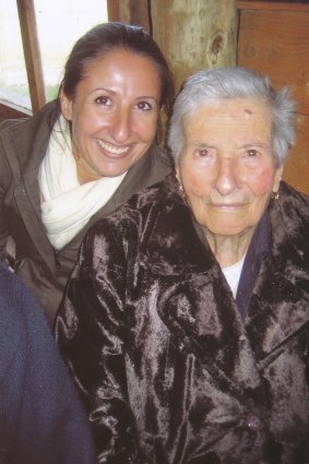 Gabrielle Costa, left,  and her grandmother Maria Stella Costa in 2009. 