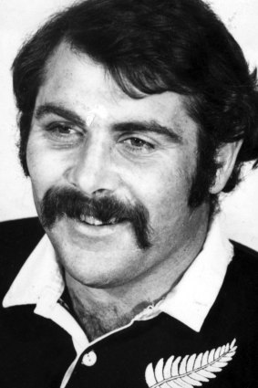 Keith Murdoch earned 27 caps for the All Blacks as a barrel-chested prop forward, starting with a tour of South Africa in 1970.