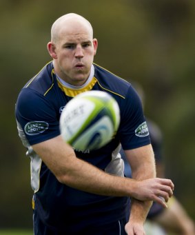 Brumbies captain Stephen Moore is ready to make a comeback.
