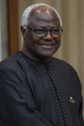 President of Sierra Leone Ernest Bai Koroma.