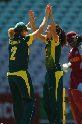 Megan Schutt starred with the ball as Australia completed a clean sweep.
