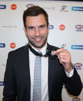 James Bennett, winner of the Mulrooney medal, played his junior footy with the Magpies.
