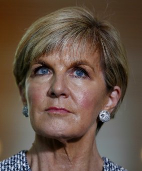 Foreign Minister Julie Bishop is in New York to attend the United Nations.