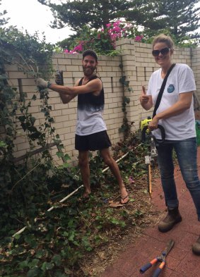 A little bit of gardening help in Cottesloe gave Brent McIntyre some coin to get public transport out of Perth.