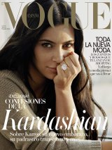 Kim Kardashian on Vogue.