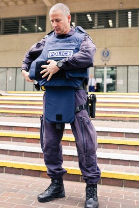 Bulletproof vests that were introduced for frontline NSW Police in 2012.