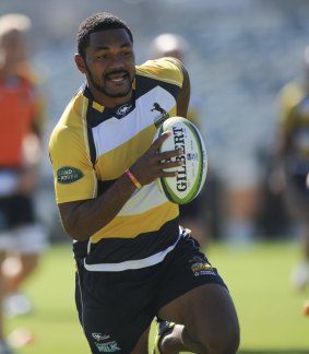 Henry Speight replaces Tevita Kuridrani at outside centre for the Brumbies.