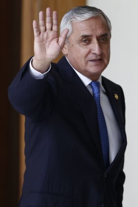 Guatemala's President Otto Perez Molina.