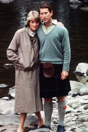 Prince Charles and Princess Diana in 1981.