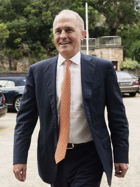 It's believed no one was game enough to ask Malcolm Turnbull what would happen if he was prime minister during Monday's lunch with Credit Suisse.
