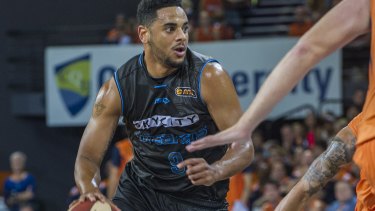 Dominant: New Zealand's Corey Webster shone against the Cairns Taipans.