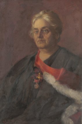 Dr Mary Booth, OBE, circa 1930 by John Samuel Watkins.