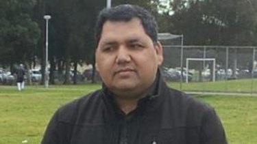Shopkeeper Adeel Khan, who is charged with three counts of murder over the explosion in Rozelle.