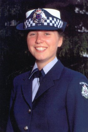 Constable Angela Taylor, who was killed in the Russell Street bomb blast in 1986.