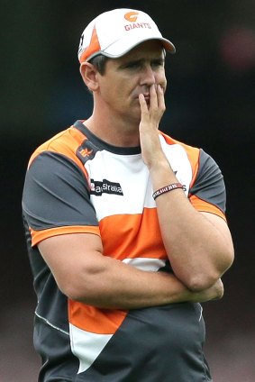 Giants coach Leon Cameron has finals footy in his sights.