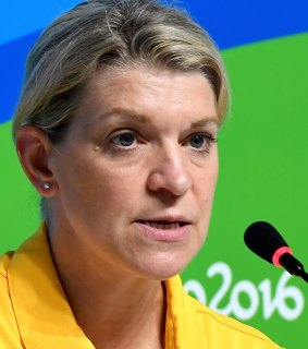 Australian Olympic Team chef de mission Kitty Chiller.