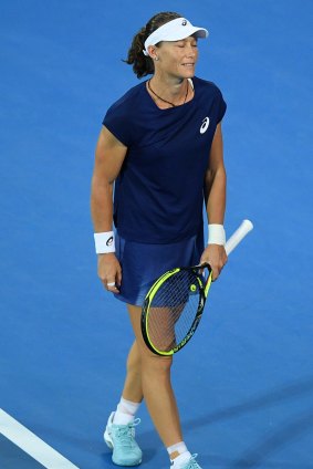Not at her best: Samantha Stosur was disappointing.