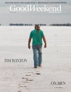March 10, 2018 cover with Tim Winton. 