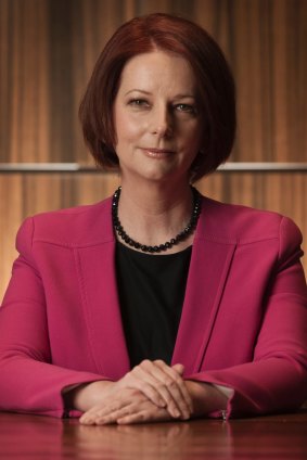 Former prime minister Julia Gillard: Questioned over claims that a union slush fund was used to pay for her home renovations.