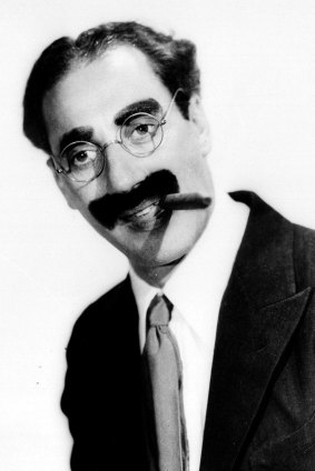Comedian Groucho Marx knows all about club membership.