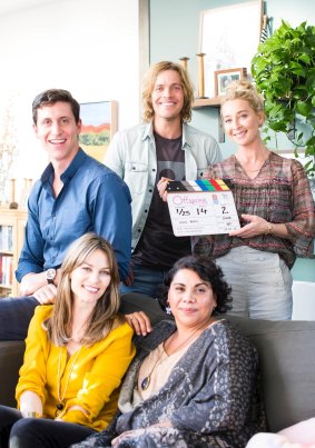 Asher Keddie leads the cast of series six of <i>Offspring</i>.