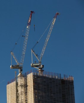 Construction grew 10.8 per cent last financial year in NSW. 