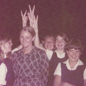 Goodwin's first appointment as a very young teacher in 1969, St George Girls High School.