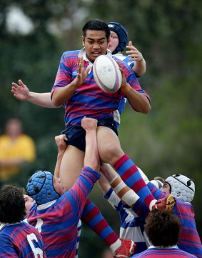 Rivalry: Joeys beat Sydney’s St Ignatius Riverview 42-33 in the 2017 GPS rugby season.  