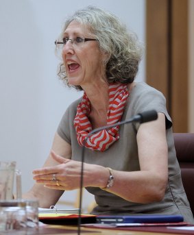 Clerk of the Senate, Dr Rosemary Laing.