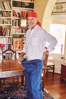 Peter Fitzsimons has lost a third of his body weight.