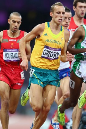 Rio reward: Australia's Ryan Gregson in the Men's 1500m Semi Final at the London 2012 Olympics.