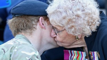 Busty Kissing