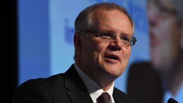 Don't listen to what Treasurer Scott Morrison says, but watch what he does.