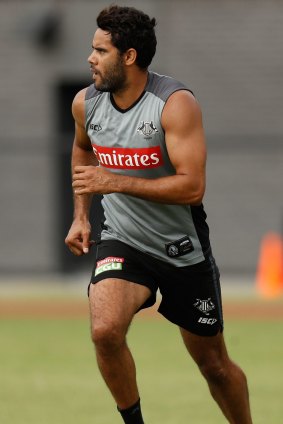 Wells is working his way into the shape Nathan Buckley expects.