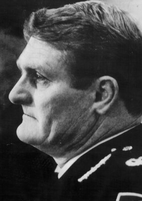 Federal Police Commissioner Colin Winchester was shot outside his home in 1989.